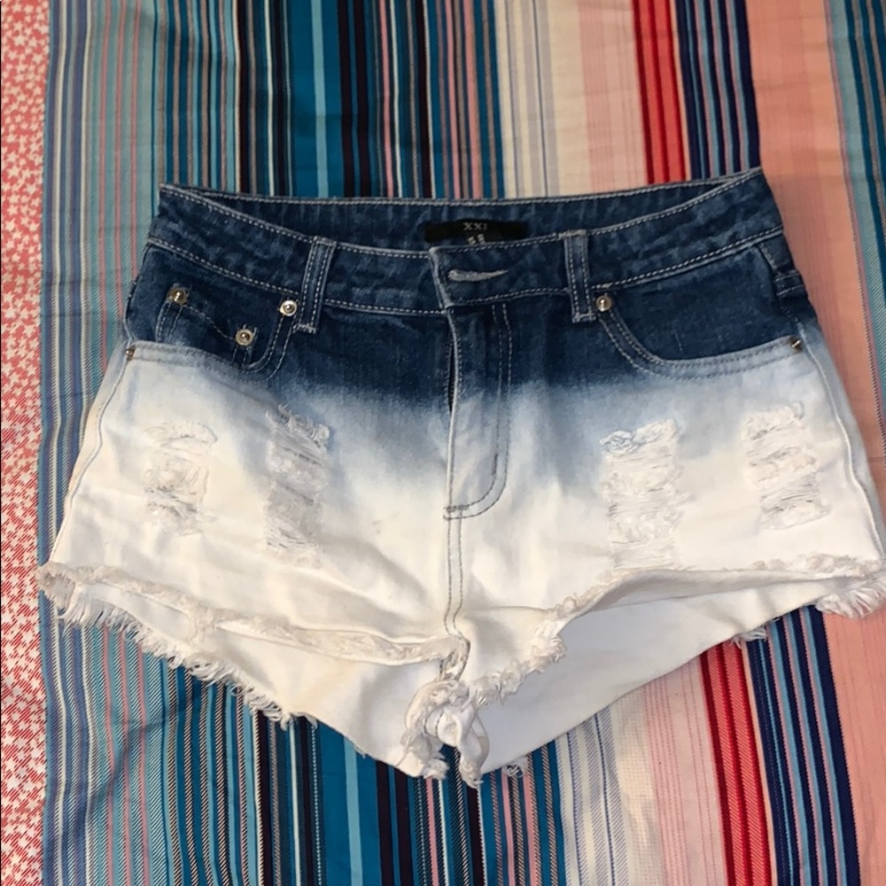 tie dye shorts